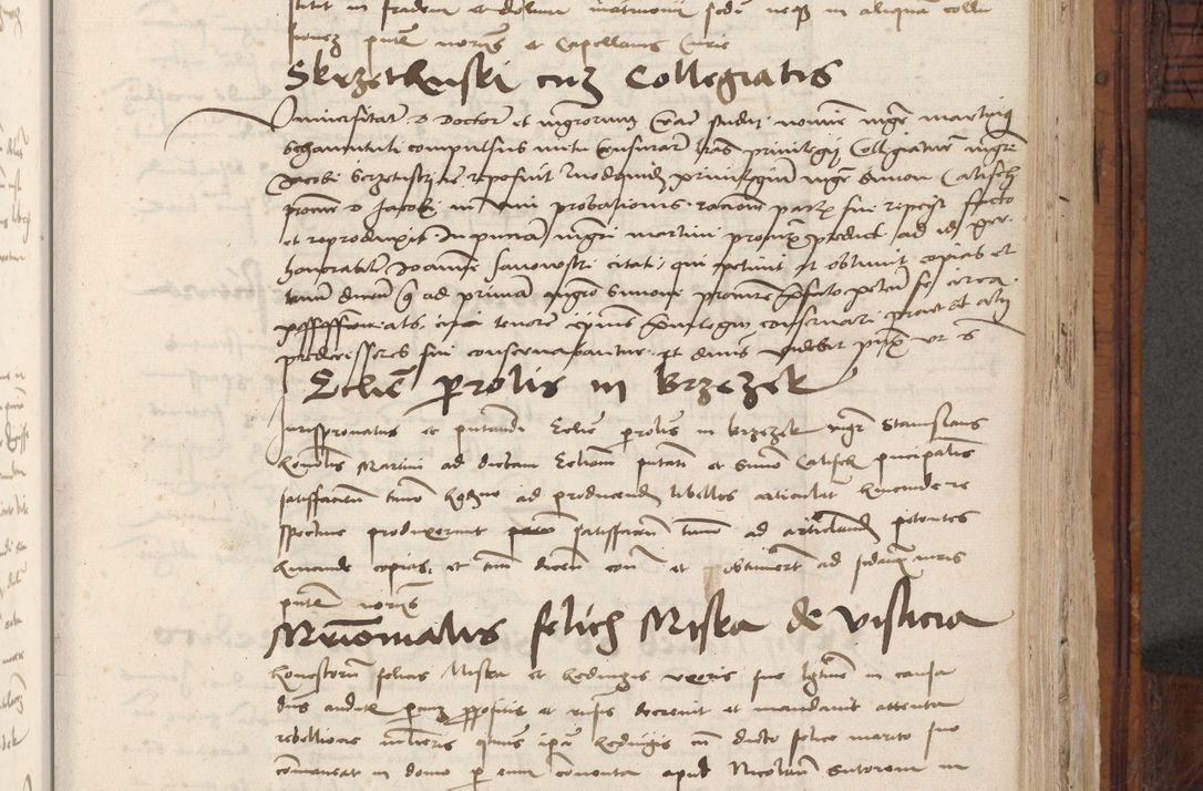 Zdjęcie nr 653 dla obiektu archiwalnego: Volumen III actorum episcopalium R.R.  Joannis Konarski episcopi Cracoviensis ex annis 18 I 1520-27 III 1524