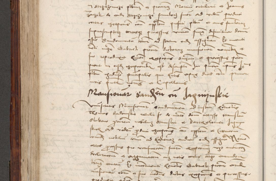 Zdjęcie nr 650 dla obiektu archiwalnego: Volumen III actorum episcopalium R.R.  Joannis Konarski episcopi Cracoviensis ex annis 18 I 1520-27 III 1524