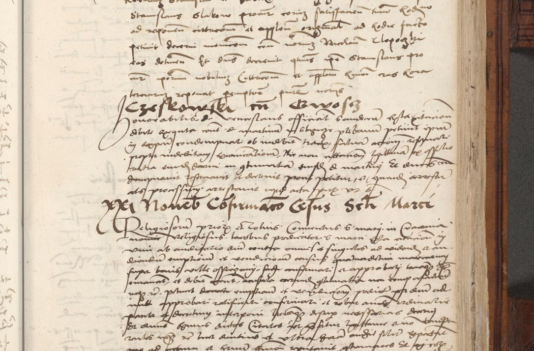 Zdjęcie nr 649 dla obiektu archiwalnego: Volumen III actorum episcopalium R.R.  Joannis Konarski episcopi Cracoviensis ex annis 18 I 1520-27 III 1524