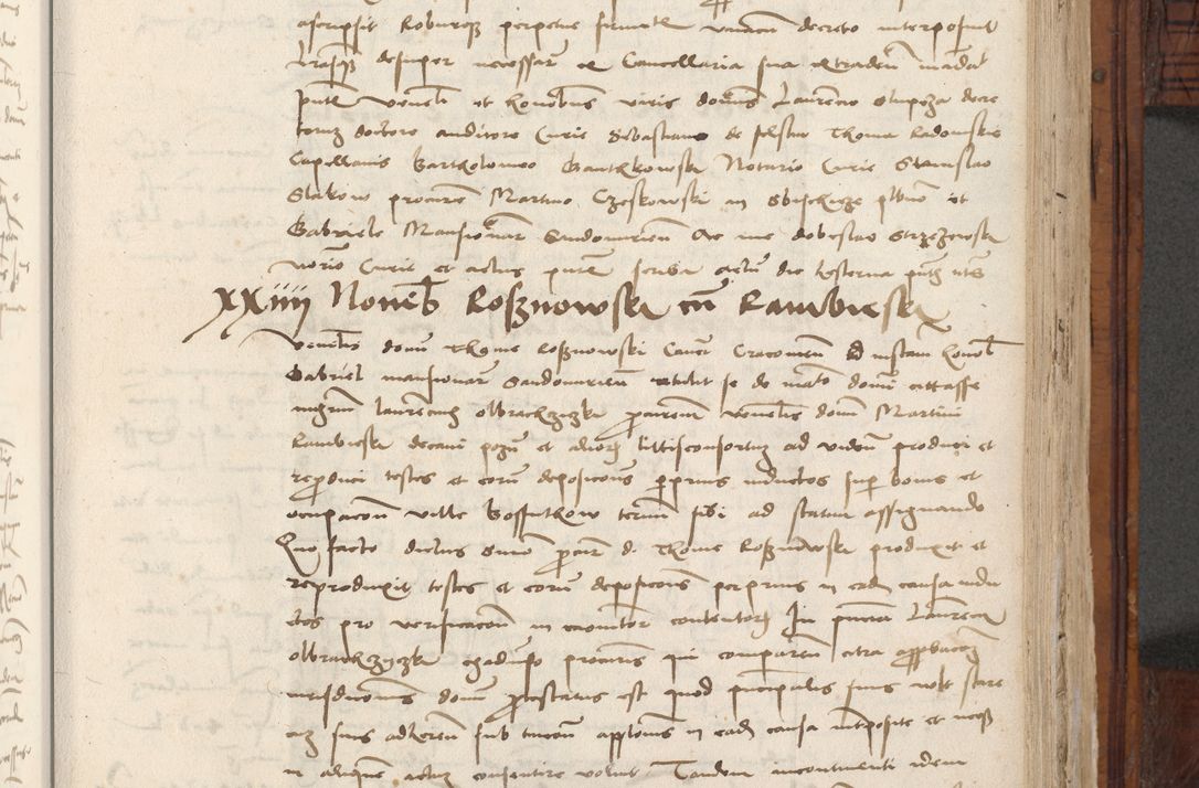 Zdjęcie nr 651 dla obiektu archiwalnego: Volumen III actorum episcopalium R.R.  Joannis Konarski episcopi Cracoviensis ex annis 18 I 1520-27 III 1524
