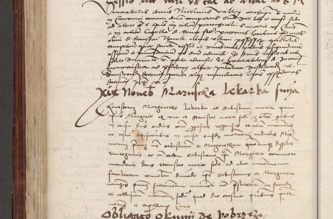 Zdjęcie nr 646 dla obiektu archiwalnego: Volumen III actorum episcopalium R.R.  Joannis Konarski episcopi Cracoviensis ex annis 18 I 1520-27 III 1524