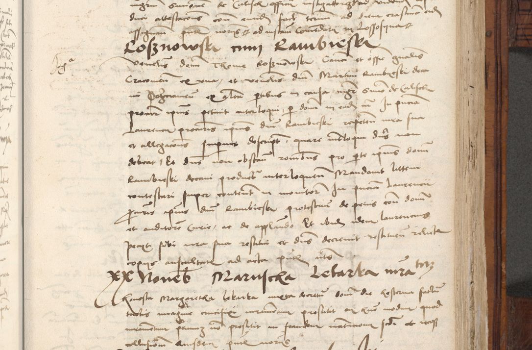 Zdjęcie nr 647 dla obiektu archiwalnego: Volumen III actorum episcopalium R.R.  Joannis Konarski episcopi Cracoviensis ex annis 18 I 1520-27 III 1524