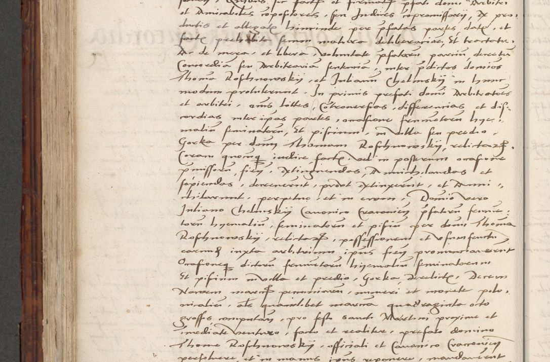 Zdjęcie nr 644 dla obiektu archiwalnego: Volumen III actorum episcopalium R.R.  Joannis Konarski episcopi Cracoviensis ex annis 18 I 1520-27 III 1524