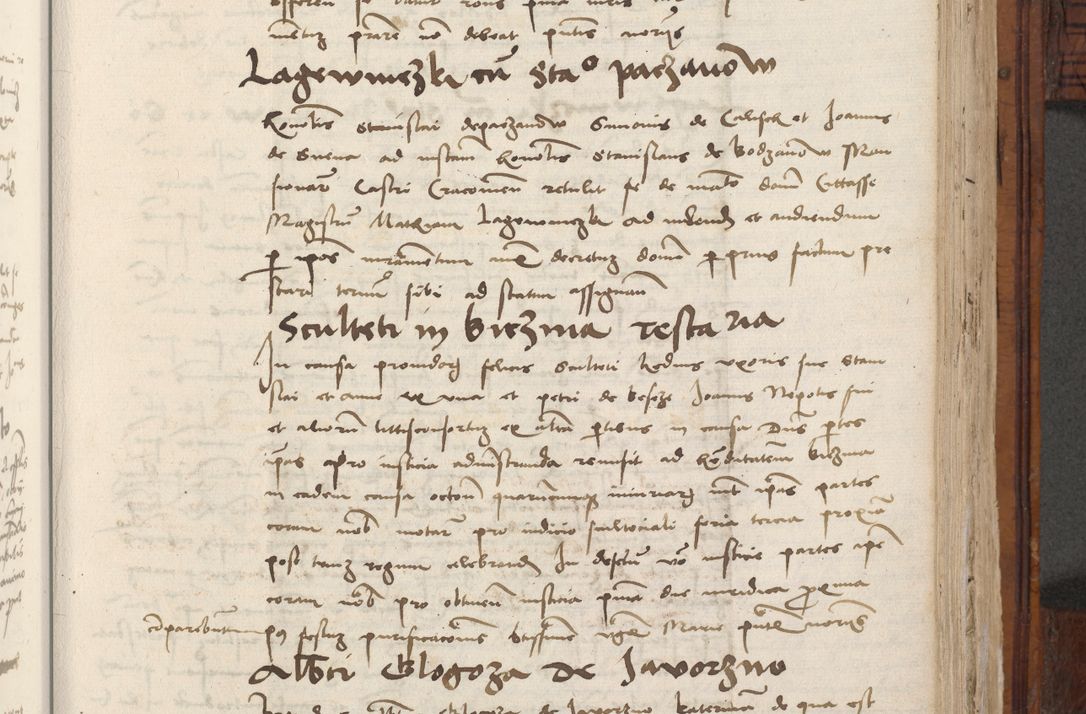Zdjęcie nr 637 dla obiektu archiwalnego: Volumen III actorum episcopalium R.R.  Joannis Konarski episcopi Cracoviensis ex annis 18 I 1520-27 III 1524