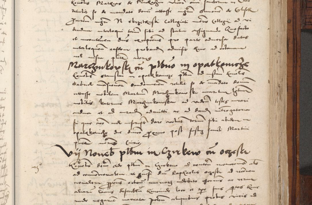 Zdjęcie nr 631 dla obiektu archiwalnego: Volumen III actorum episcopalium R.R.  Joannis Konarski episcopi Cracoviensis ex annis 18 I 1520-27 III 1524