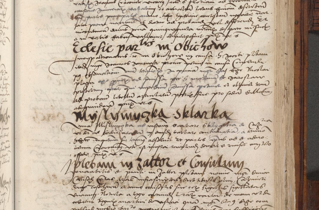Zdjęcie nr 625 dla obiektu archiwalnego: Volumen III actorum episcopalium R.R.  Joannis Konarski episcopi Cracoviensis ex annis 18 I 1520-27 III 1524