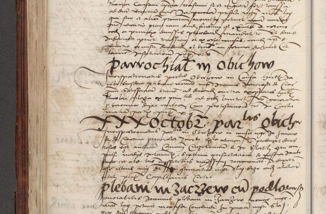 Zdjęcie nr 624 dla obiektu archiwalnego: Volumen III actorum episcopalium R.R.  Joannis Konarski episcopi Cracoviensis ex annis 18 I 1520-27 III 1524