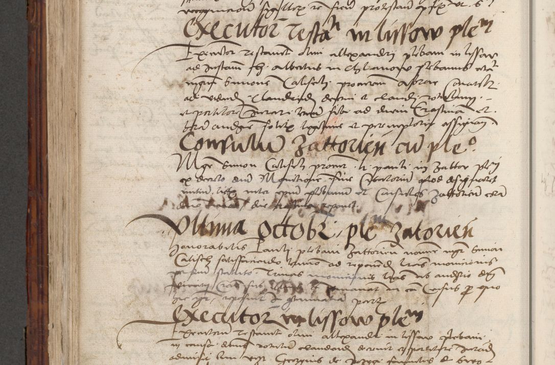 Zdjęcie nr 626 dla obiektu archiwalnego: Volumen III actorum episcopalium R.R.  Joannis Konarski episcopi Cracoviensis ex annis 18 I 1520-27 III 1524