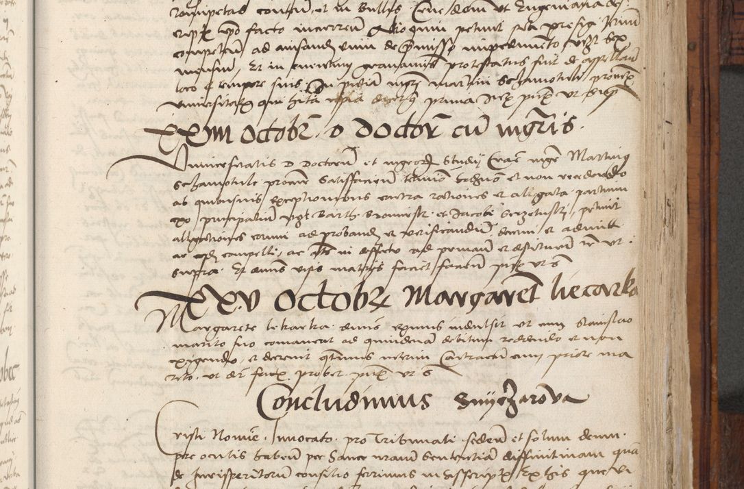 Zdjęcie nr 621 dla obiektu archiwalnego: Volumen III actorum episcopalium R.R.  Joannis Konarski episcopi Cracoviensis ex annis 18 I 1520-27 III 1524