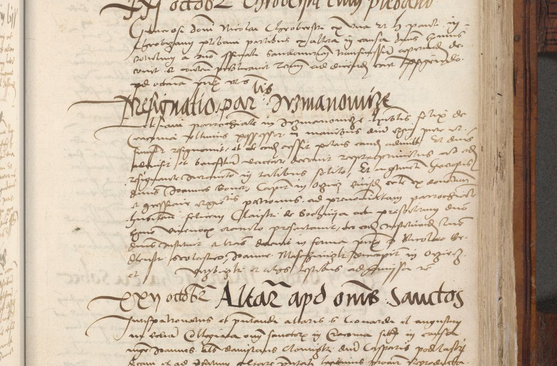 Zdjęcie nr 619 dla obiektu archiwalnego: Volumen III actorum episcopalium R.R.  Joannis Konarski episcopi Cracoviensis ex annis 18 I 1520-27 III 1524