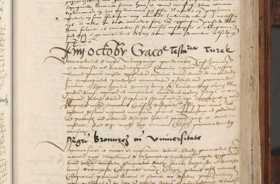 Zdjęcie nr 615 dla obiektu archiwalnego: Volumen III actorum episcopalium R.R.  Joannis Konarski episcopi Cracoviensis ex annis 18 I 1520-27 III 1524