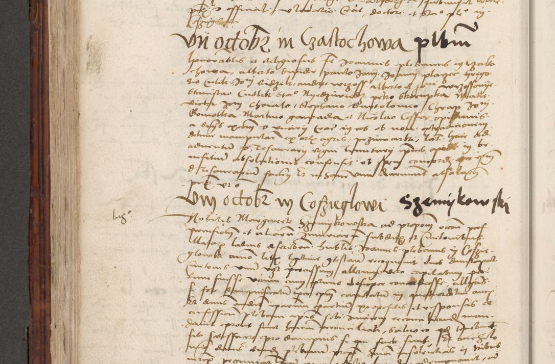 Zdjęcie nr 614 dla obiektu archiwalnego: Volumen III actorum episcopalium R.R.  Joannis Konarski episcopi Cracoviensis ex annis 18 I 1520-27 III 1524