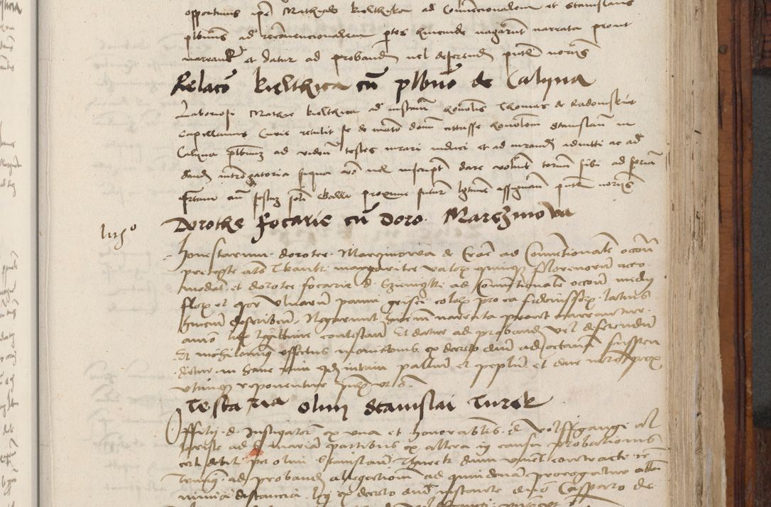 Zdjęcie nr 611 dla obiektu archiwalnego: Volumen III actorum episcopalium R.R.  Joannis Konarski episcopi Cracoviensis ex annis 18 I 1520-27 III 1524