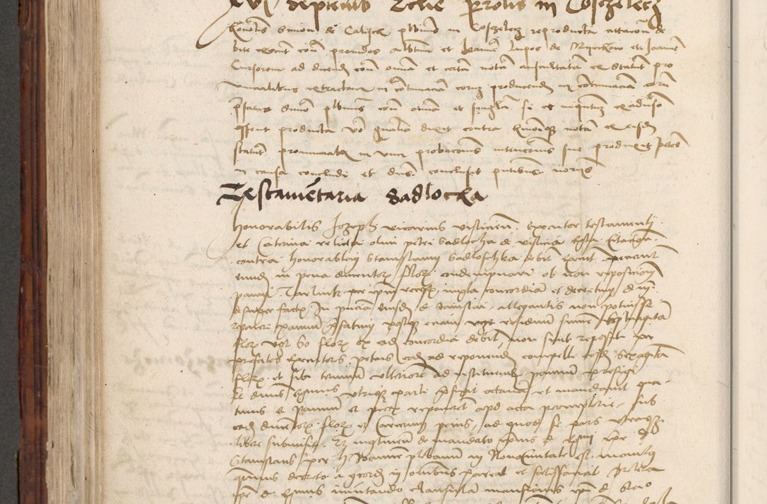 Zdjęcie nr 604 dla obiektu archiwalnego: Volumen III actorum episcopalium R.R.  Joannis Konarski episcopi Cracoviensis ex annis 18 I 1520-27 III 1524