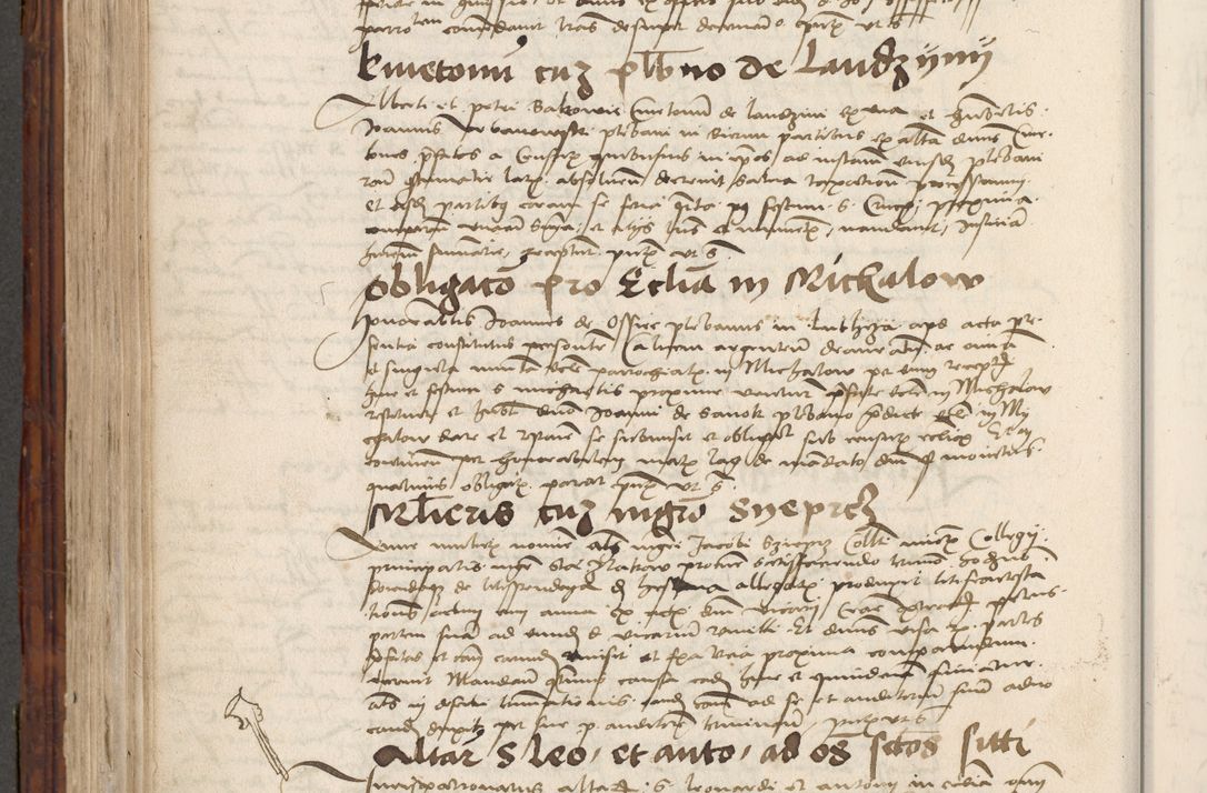 Zdjęcie nr 598 dla obiektu archiwalnego: Volumen III actorum episcopalium R.R.  Joannis Konarski episcopi Cracoviensis ex annis 18 I 1520-27 III 1524