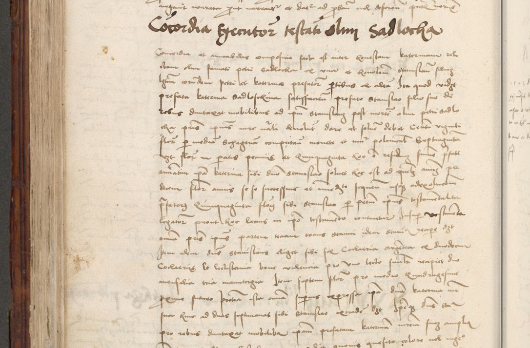 Zdjęcie nr 594 dla obiektu archiwalnego: Volumen III actorum episcopalium R.R.  Joannis Konarski episcopi Cracoviensis ex annis 18 I 1520-27 III 1524