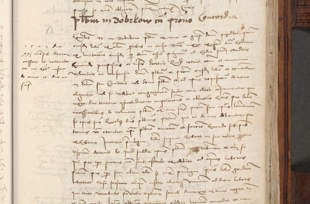 Zdjęcie nr 595 dla obiektu archiwalnego: Volumen III actorum episcopalium R.R.  Joannis Konarski episcopi Cracoviensis ex annis 18 I 1520-27 III 1524