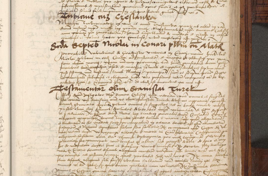 Zdjęcie nr 599 dla obiektu archiwalnego: Volumen III actorum episcopalium R.R.  Joannis Konarski episcopi Cracoviensis ex annis 18 I 1520-27 III 1524