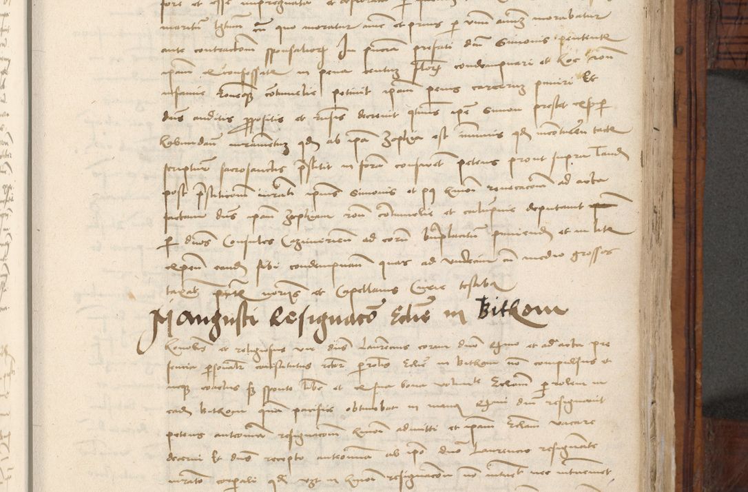 Zdjęcie nr 587 dla obiektu archiwalnego: Volumen III actorum episcopalium R.R.  Joannis Konarski episcopi Cracoviensis ex annis 18 I 1520-27 III 1524