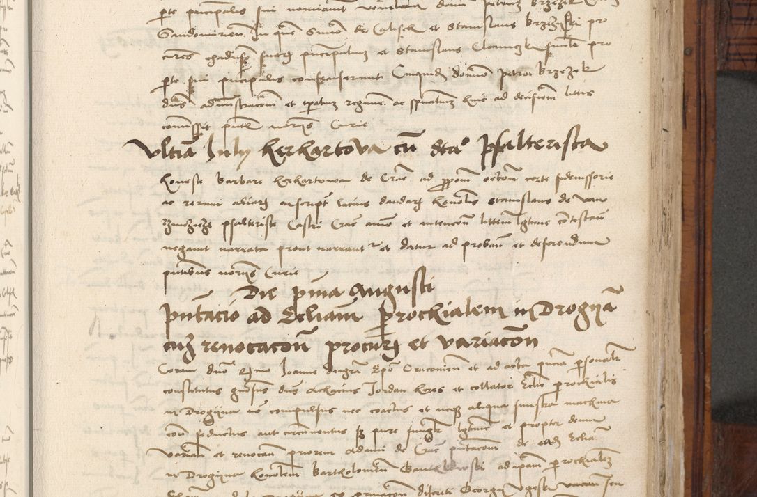 Zdjęcie nr 581 dla obiektu archiwalnego: Volumen III actorum episcopalium R.R.  Joannis Konarski episcopi Cracoviensis ex annis 18 I 1520-27 III 1524