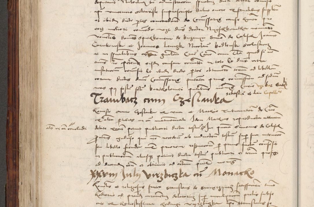 Zdjęcie nr 580 dla obiektu archiwalnego: Volumen III actorum episcopalium R.R.  Joannis Konarski episcopi Cracoviensis ex annis 18 I 1520-27 III 1524