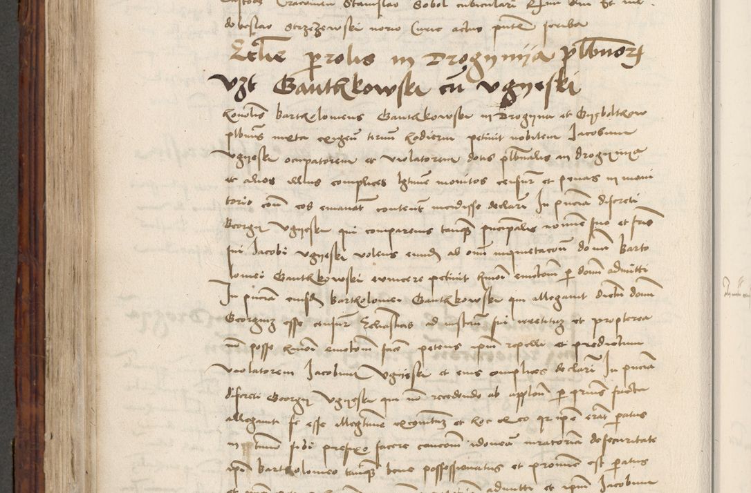 Zdjęcie nr 582 dla obiektu archiwalnego: Volumen III actorum episcopalium R.R.  Joannis Konarski episcopi Cracoviensis ex annis 18 I 1520-27 III 1524