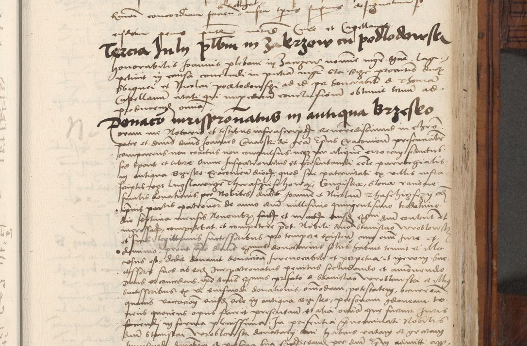 Zdjęcie nr 565 dla obiektu archiwalnego: Volumen III actorum episcopalium R.R.  Joannis Konarski episcopi Cracoviensis ex annis 18 I 1520-27 III 1524