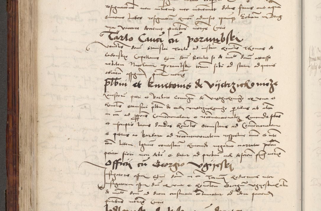 Zdjęcie nr 562 dla obiektu archiwalnego: Volumen III actorum episcopalium R.R.  Joannis Konarski episcopi Cracoviensis ex annis 18 I 1520-27 III 1524