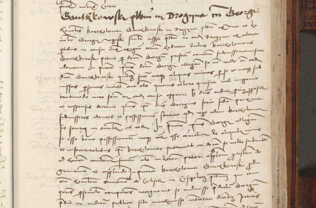 Zdjęcie nr 561 dla obiektu archiwalnego: Volumen III actorum episcopalium R.R.  Joannis Konarski episcopi Cracoviensis ex annis 18 I 1520-27 III 1524