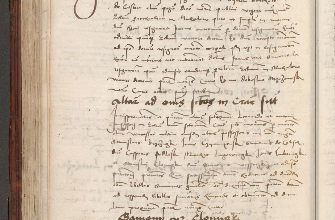 Zdjęcie nr 554 dla obiektu archiwalnego: Volumen III actorum episcopalium R.R.  Joannis Konarski episcopi Cracoviensis ex annis 18 I 1520-27 III 1524
