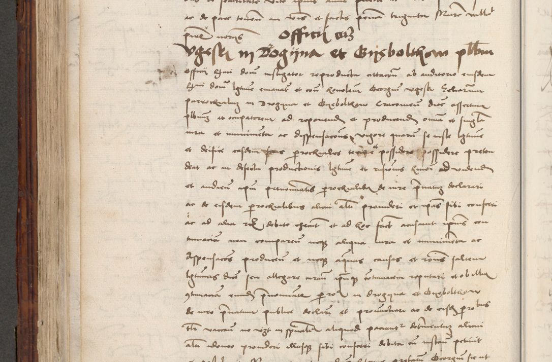 Zdjęcie nr 552 dla obiektu archiwalnego: Volumen III actorum episcopalium R.R.  Joannis Konarski episcopi Cracoviensis ex annis 18 I 1520-27 III 1524