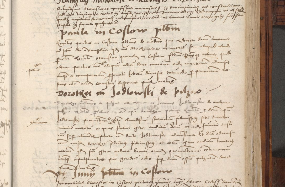 Zdjęcie nr 547 dla obiektu archiwalnego: Volumen III actorum episcopalium R.R.  Joannis Konarski episcopi Cracoviensis ex annis 18 I 1520-27 III 1524