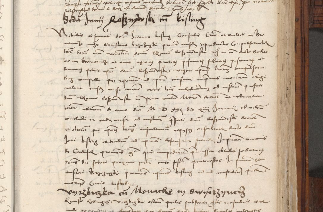 Zdjęcie nr 543 dla obiektu archiwalnego: Volumen III actorum episcopalium R.R.  Joannis Konarski episcopi Cracoviensis ex annis 18 I 1520-27 III 1524
