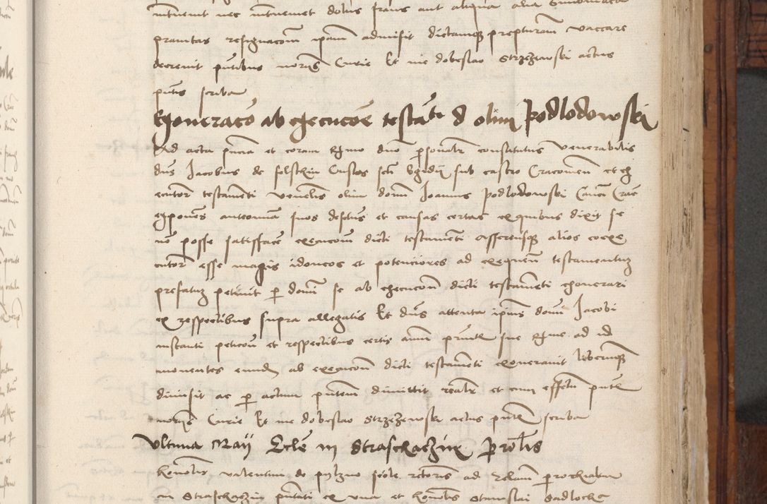Zdjęcie nr 541 dla obiektu archiwalnego: Volumen III actorum episcopalium R.R.  Joannis Konarski episcopi Cracoviensis ex annis 18 I 1520-27 III 1524