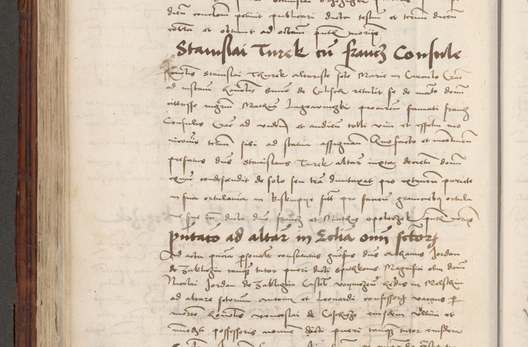 Zdjęcie nr 540 dla obiektu archiwalnego: Volumen III actorum episcopalium R.R.  Joannis Konarski episcopi Cracoviensis ex annis 18 I 1520-27 III 1524