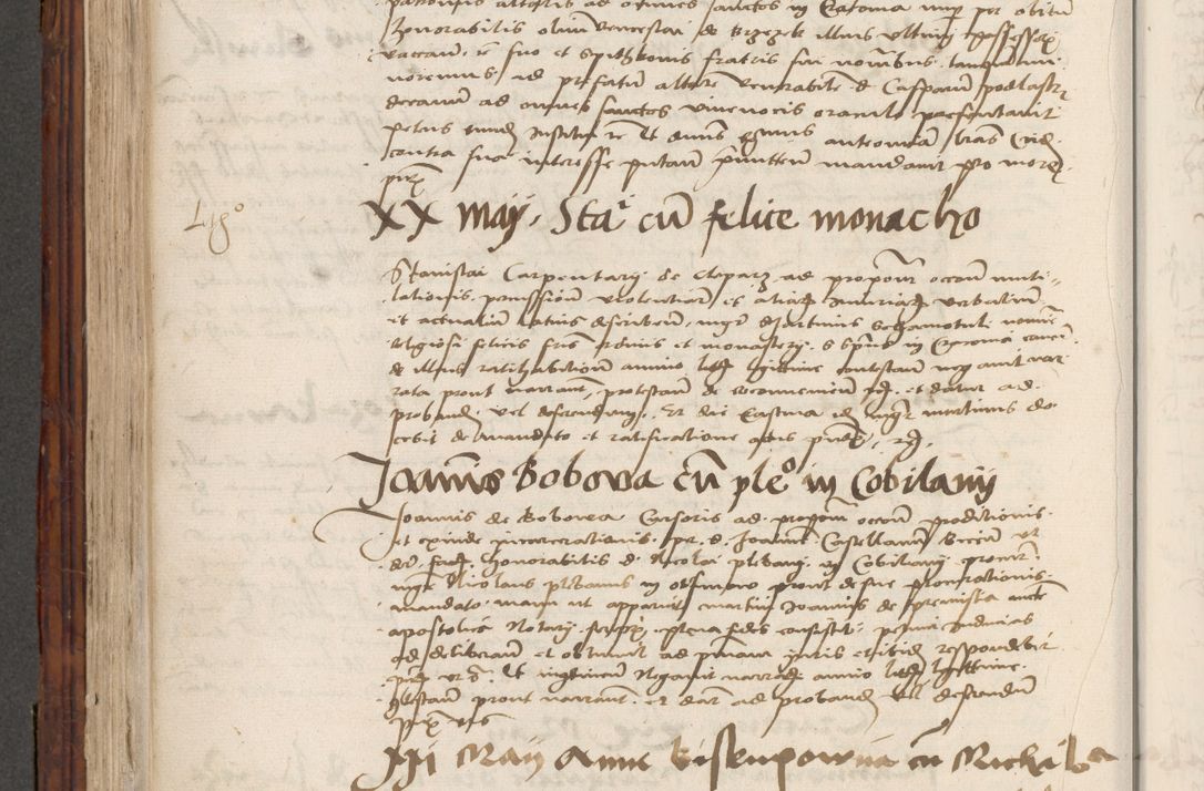 Zdjęcie nr 536 dla obiektu archiwalnego: Volumen III actorum episcopalium R.R.  Joannis Konarski episcopi Cracoviensis ex annis 18 I 1520-27 III 1524
