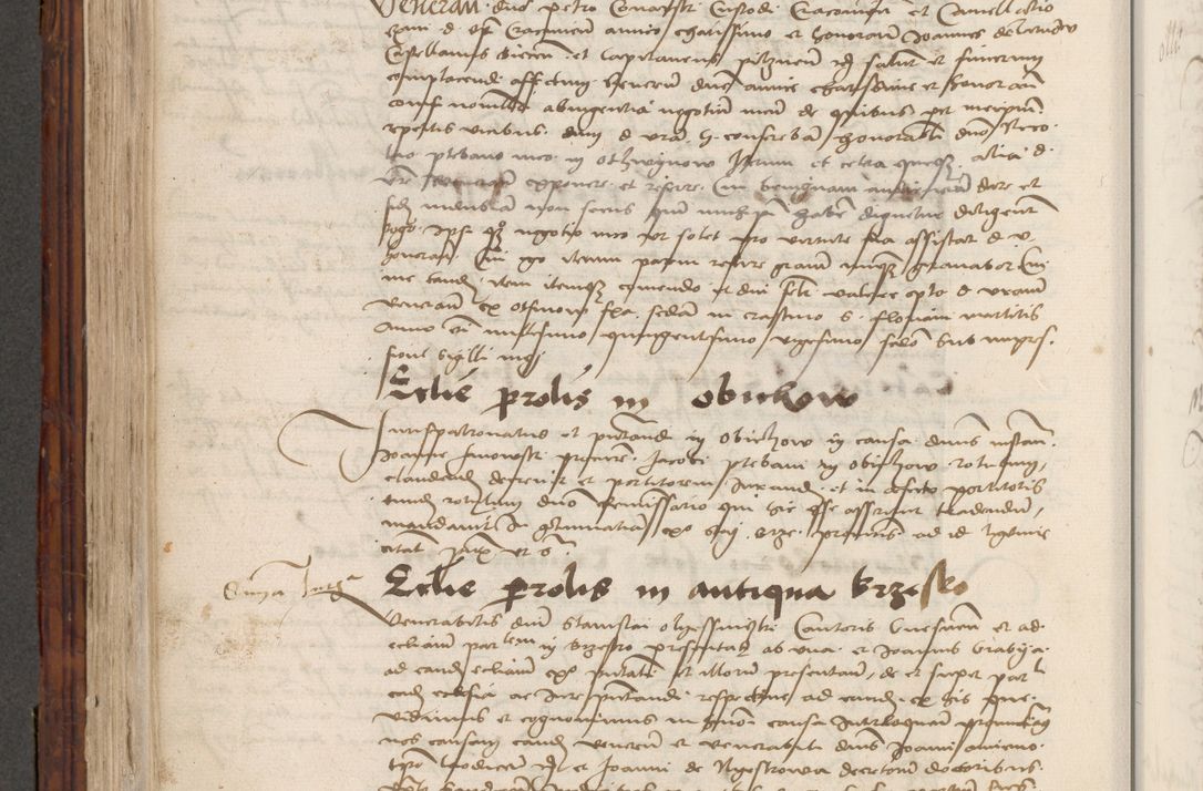 Zdjęcie nr 534 dla obiektu archiwalnego: Volumen III actorum episcopalium R.R.  Joannis Konarski episcopi Cracoviensis ex annis 18 I 1520-27 III 1524