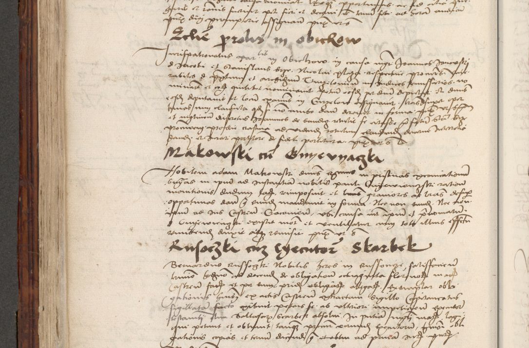 Zdjęcie nr 532 dla obiektu archiwalnego: Volumen III actorum episcopalium R.R.  Joannis Konarski episcopi Cracoviensis ex annis 18 I 1520-27 III 1524