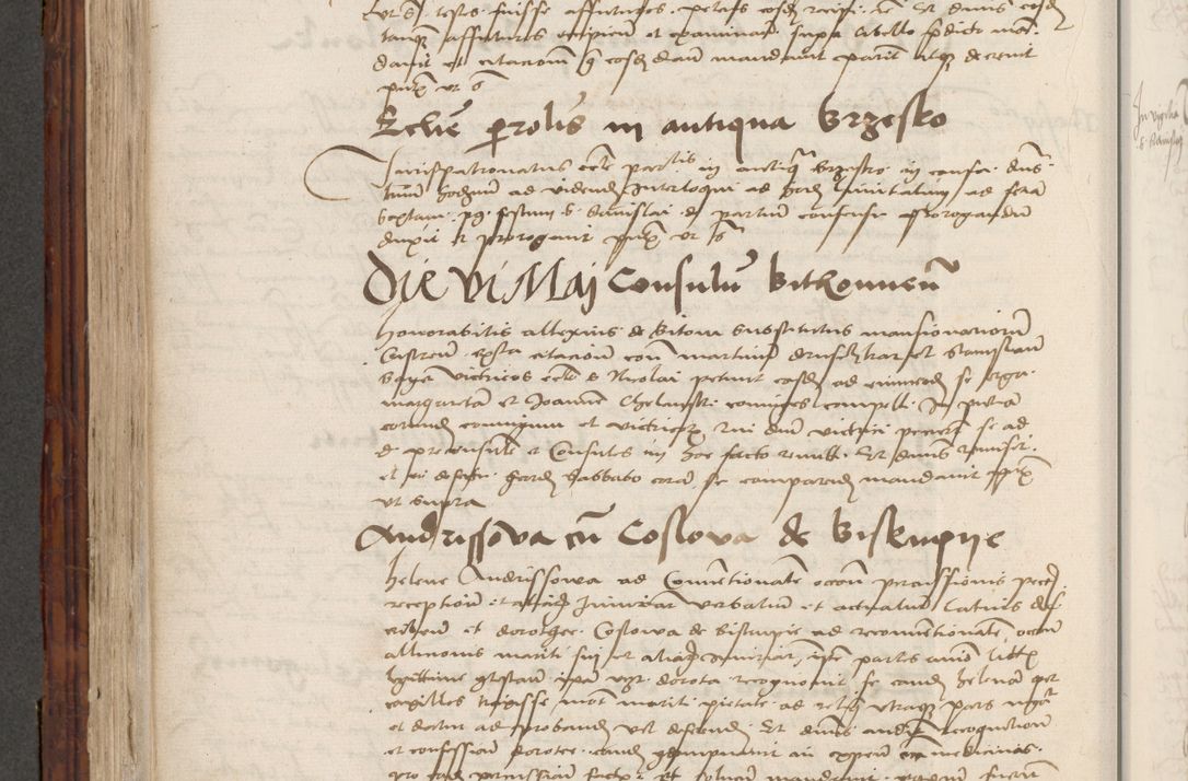 Zdjęcie nr 530 dla obiektu archiwalnego: Volumen III actorum episcopalium R.R.  Joannis Konarski episcopi Cracoviensis ex annis 18 I 1520-27 III 1524