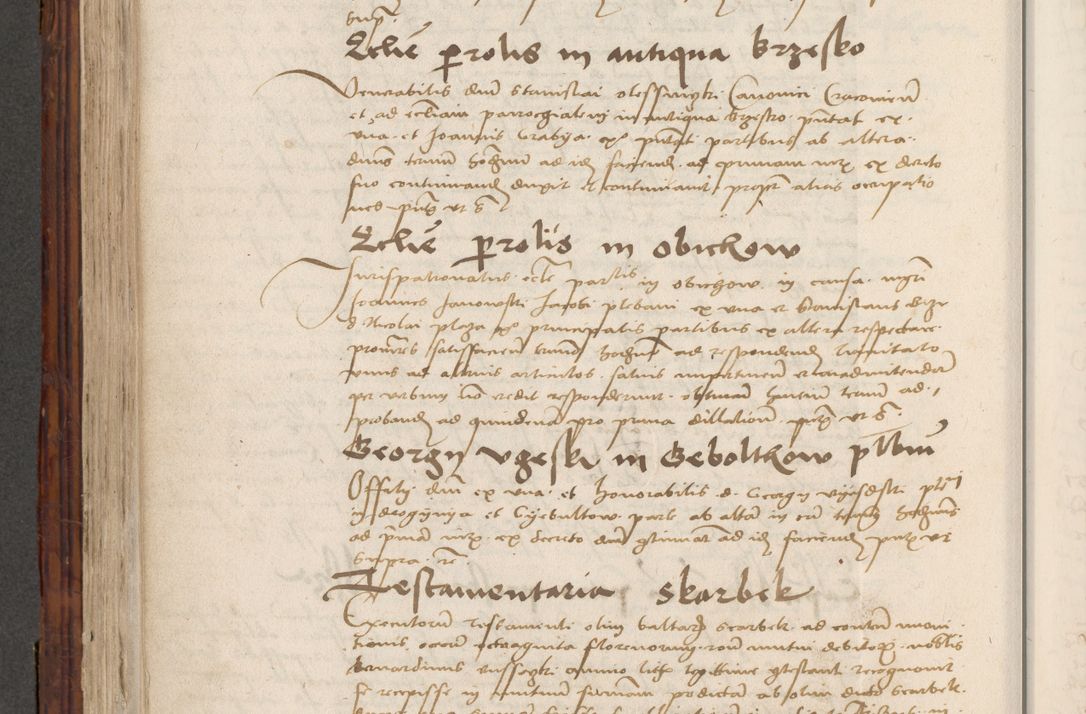Zdjęcie nr 526 dla obiektu archiwalnego: Volumen III actorum episcopalium R.R.  Joannis Konarski episcopi Cracoviensis ex annis 18 I 1520-27 III 1524
