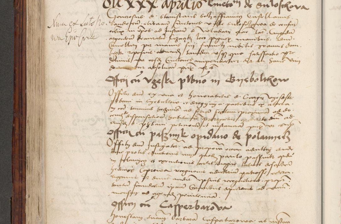 Zdjęcie nr 524 dla obiektu archiwalnego: Volumen III actorum episcopalium R.R.  Joannis Konarski episcopi Cracoviensis ex annis 18 I 1520-27 III 1524