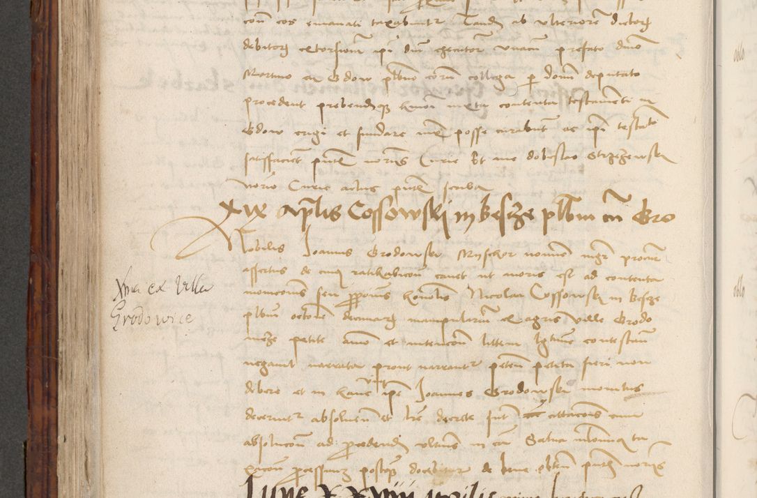 Zdjęcie nr 522 dla obiektu archiwalnego: Volumen III actorum episcopalium R.R.  Joannis Konarski episcopi Cracoviensis ex annis 18 I 1520-27 III 1524