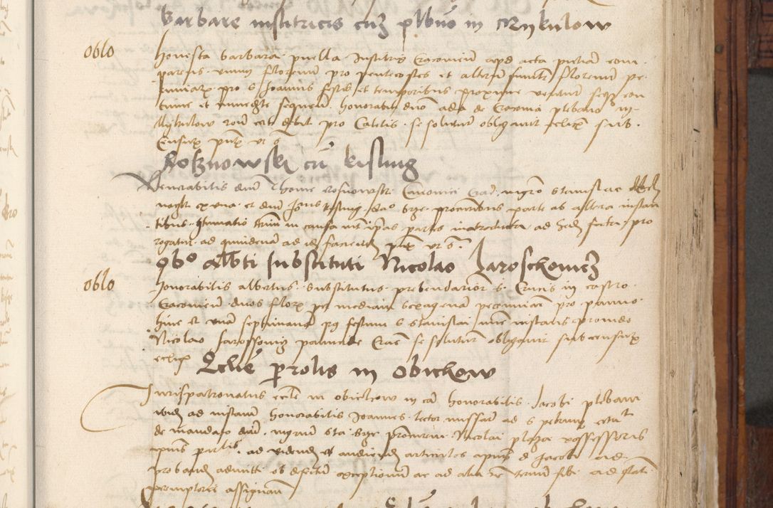 Zdjęcie nr 523 dla obiektu archiwalnego: Volumen III actorum episcopalium R.R.  Joannis Konarski episcopi Cracoviensis ex annis 18 I 1520-27 III 1524