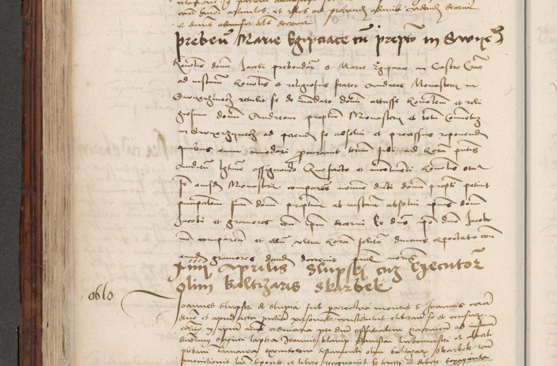 Zdjęcie nr 520 dla obiektu archiwalnego: Volumen III actorum episcopalium R.R.  Joannis Konarski episcopi Cracoviensis ex annis 18 I 1520-27 III 1524