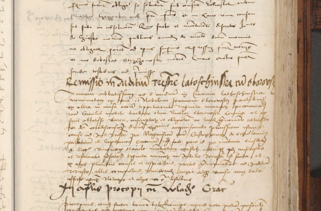 Zdjęcie nr 519 dla obiektu archiwalnego: Volumen III actorum episcopalium R.R.  Joannis Konarski episcopi Cracoviensis ex annis 18 I 1520-27 III 1524