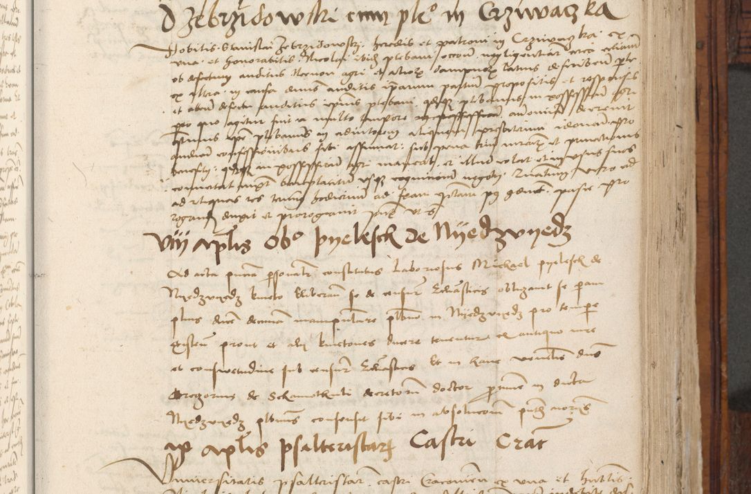 Zdjęcie nr 515 dla obiektu archiwalnego: Volumen III actorum episcopalium R.R.  Joannis Konarski episcopi Cracoviensis ex annis 18 I 1520-27 III 1524