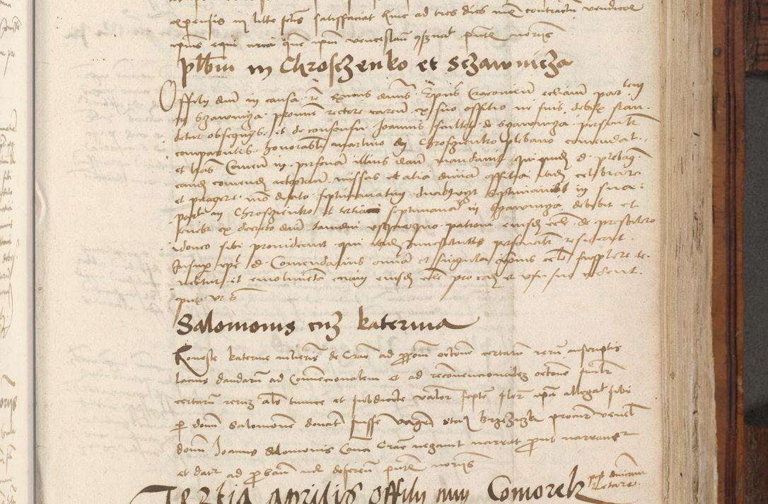 Zdjęcie nr 511 dla obiektu archiwalnego: Volumen III actorum episcopalium R.R.  Joannis Konarski episcopi Cracoviensis ex annis 18 I 1520-27 III 1524