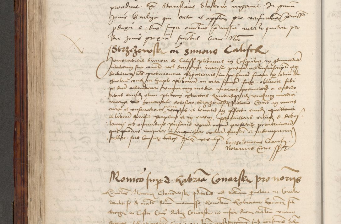 Zdjęcie nr 510 dla obiektu archiwalnego: Volumen III actorum episcopalium R.R.  Joannis Konarski episcopi Cracoviensis ex annis 18 I 1520-27 III 1524