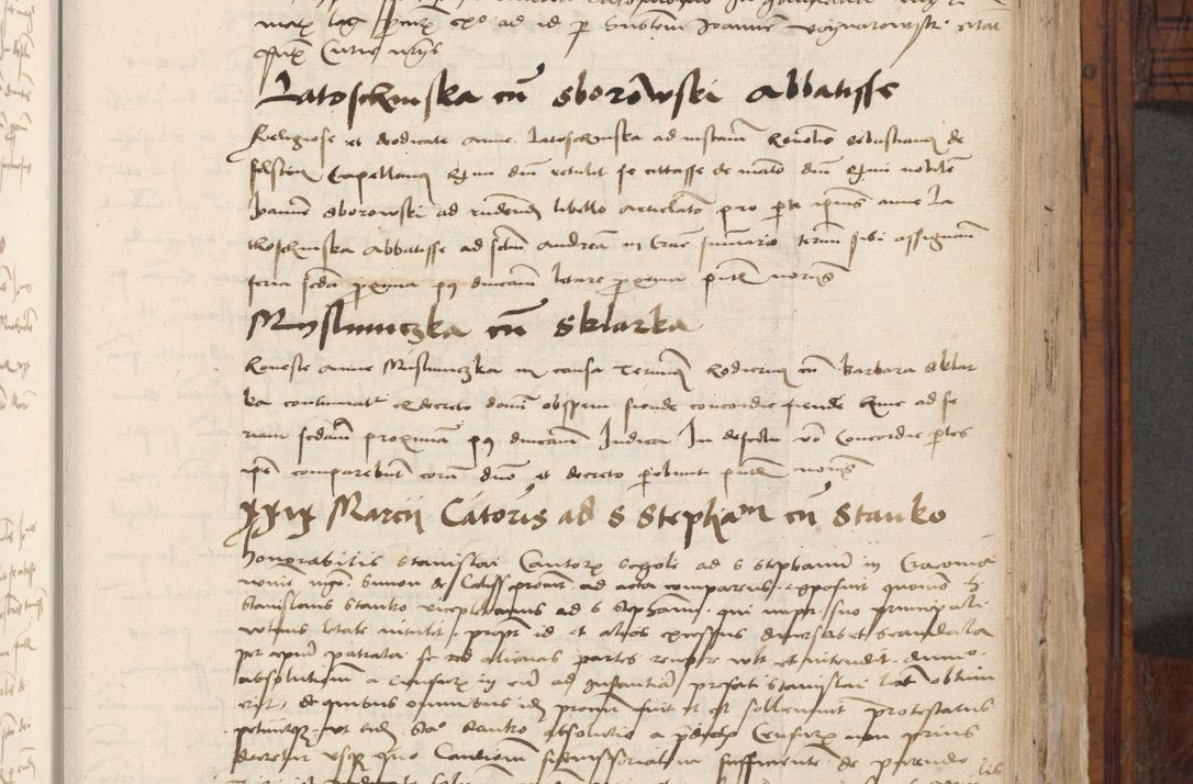 Zdjęcie nr 505 dla obiektu archiwalnego: Volumen III actorum episcopalium R.R.  Joannis Konarski episcopi Cracoviensis ex annis 18 I 1520-27 III 1524