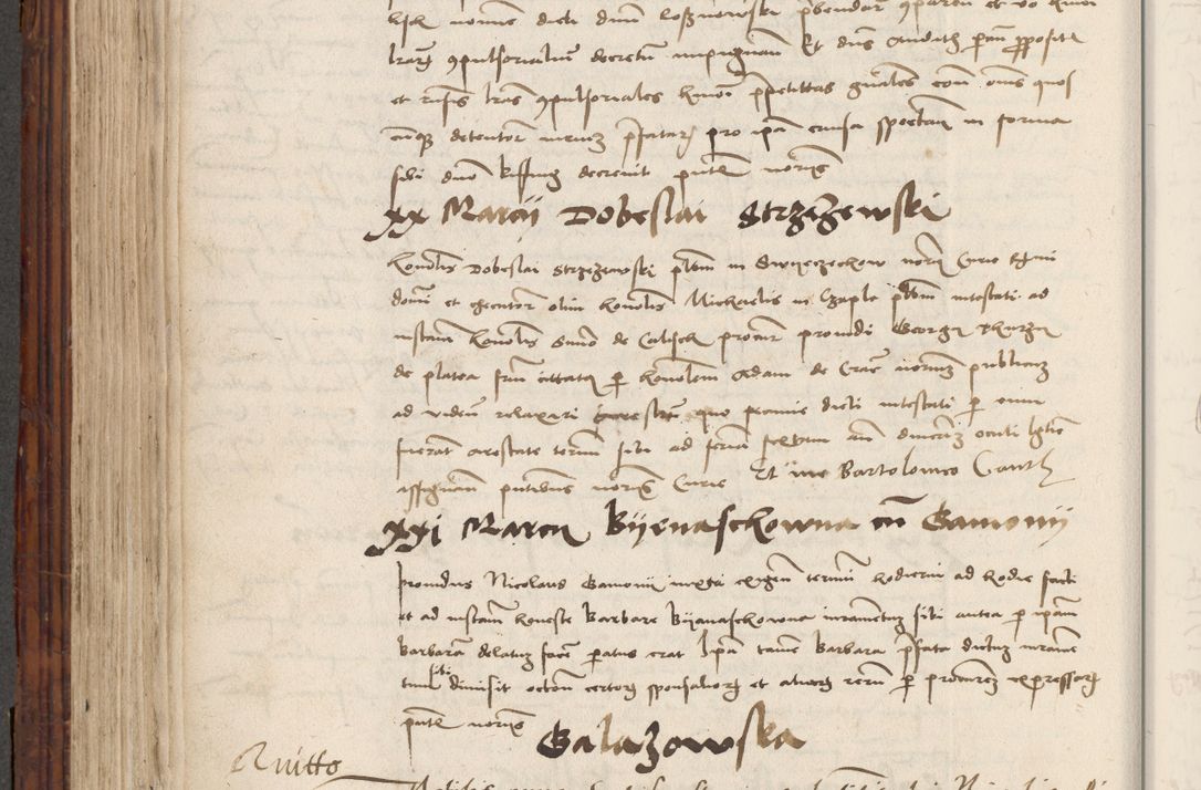 Zdjęcie nr 500 dla obiektu archiwalnego: Volumen III actorum episcopalium R.R.  Joannis Konarski episcopi Cracoviensis ex annis 18 I 1520-27 III 1524